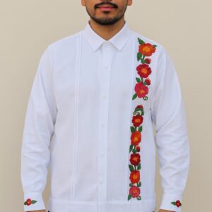 Guayabera tradicional Tzotzil Huixtán, Chiapas