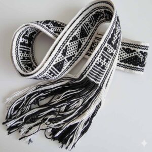Faja tradicional s/ accesorio -Santo Tomàs Jalieza Oaxaca.