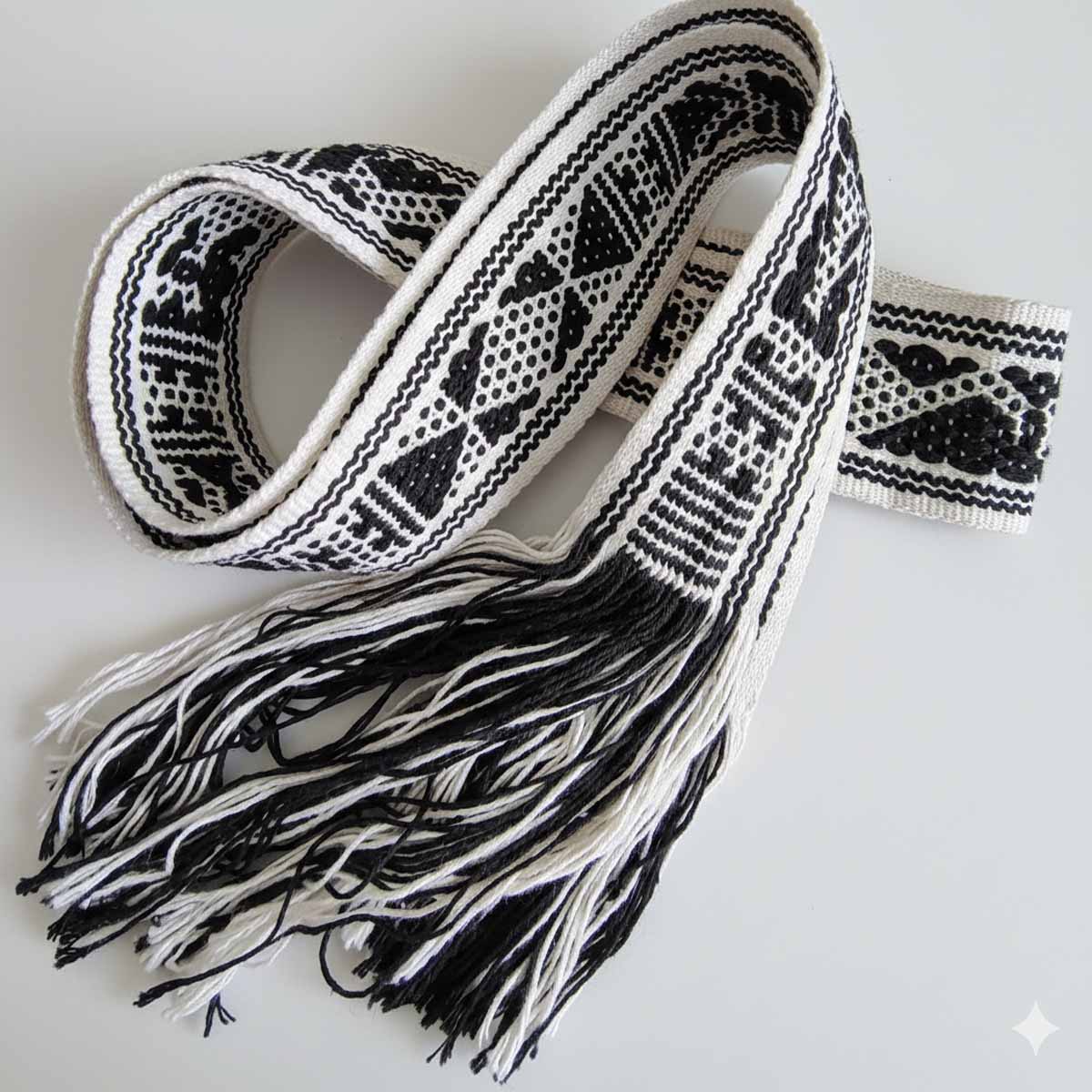 Faja tradicional s/ accesorio -Santo Tomàs Jalieza Oaxaca.