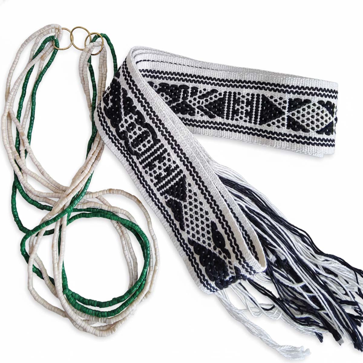 Faja tradicional s/ accesorio -Santo Tomàs Jalieza Oaxaca. - Imagen 2