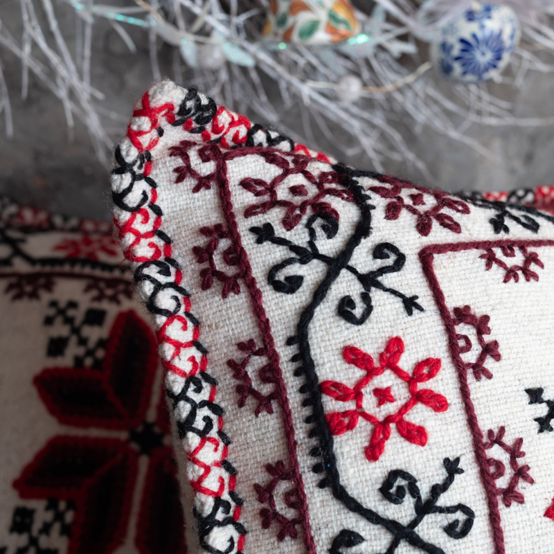 Par de fundas para cojines tradicionales - Mazahuas - Imagen 4