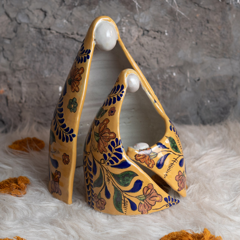 Nacimiento contemporáneo de talavera "El Arte" - Imagen 3