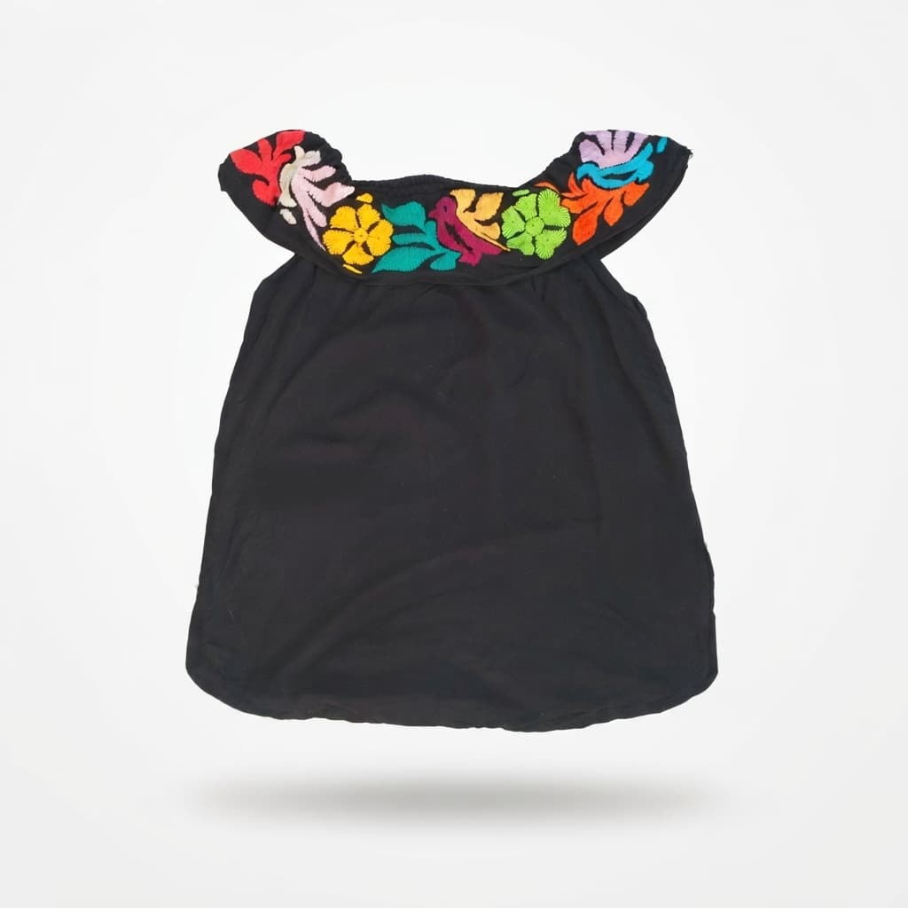 Blusa contemporánea "Campesina" -Tuxtepec, Oaxaca. - Imagen 4