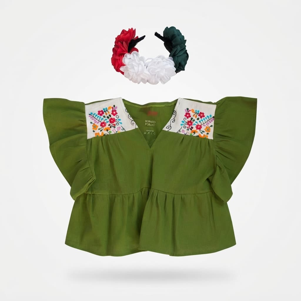 Blusa contemporánea Mahe- San Grabiel Chilac, Puebla - Imagen 3