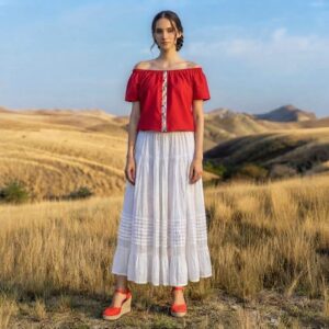 Blusa contemporánea Mahe -Puebla, Pue.