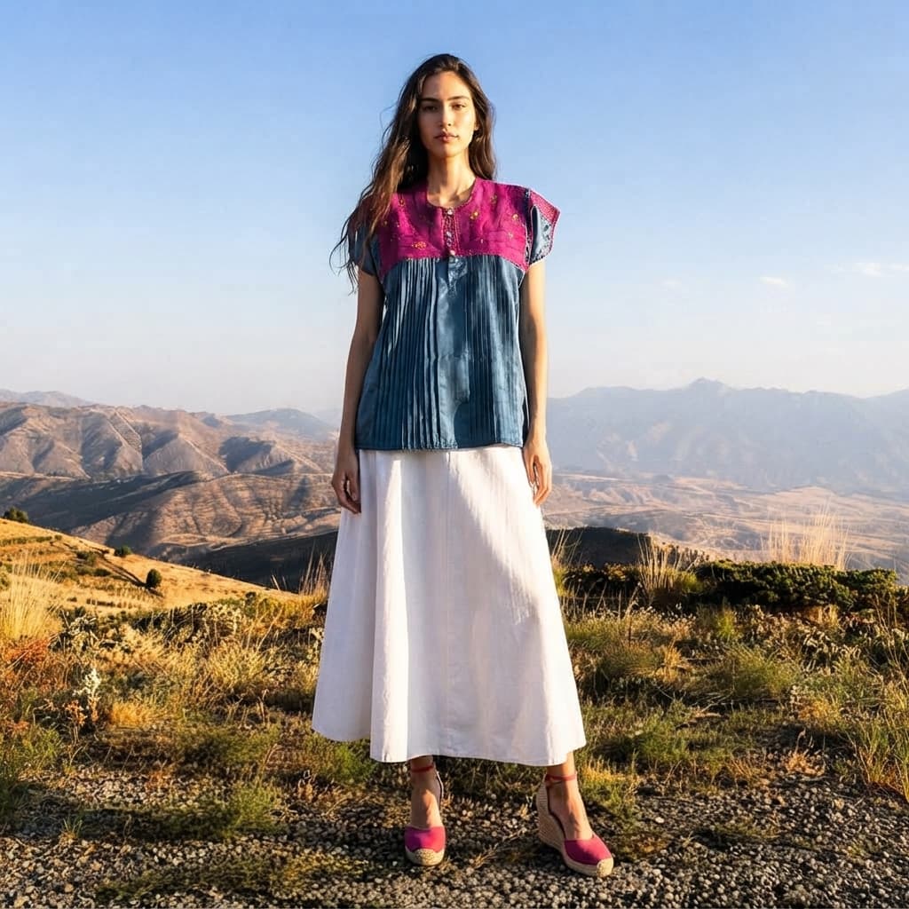 Blusa Tradicional Chamula – San Juan Chamula, Chiapas