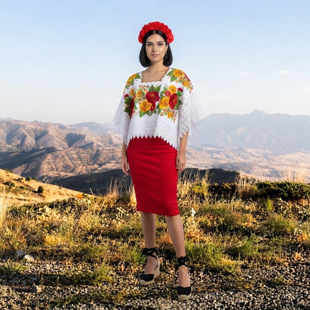 Hipil Tradicional – Maní, Yucatán