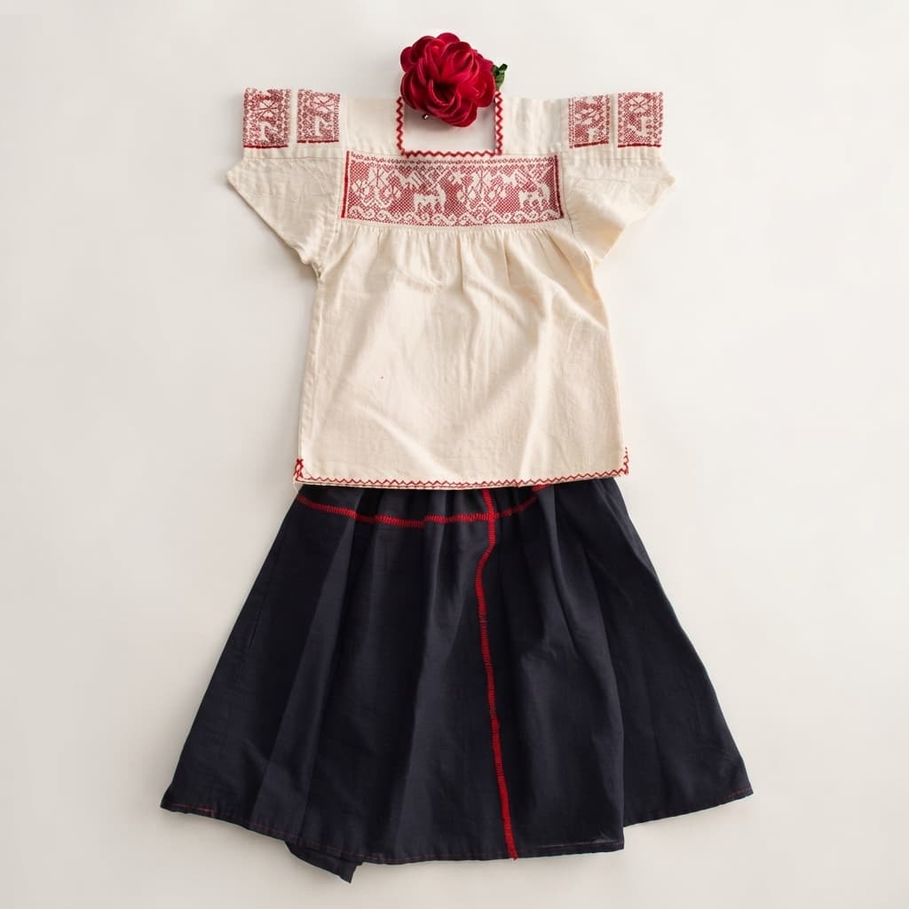 Blusita para bebe- Sierra Norte de Puebla, Chachahuantla. - Imagen 2