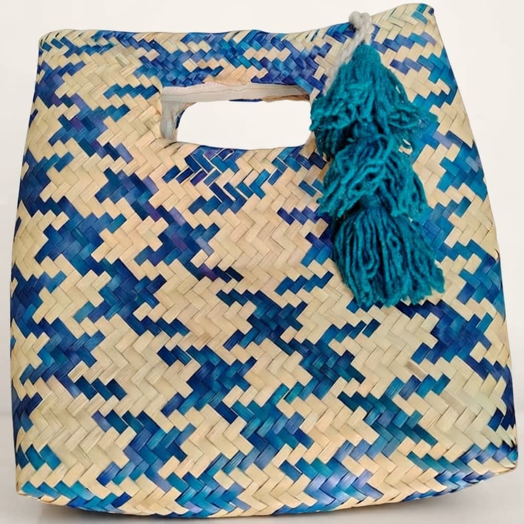 Bolso de mano palma- Puebla, Puebla. - Imagen 2