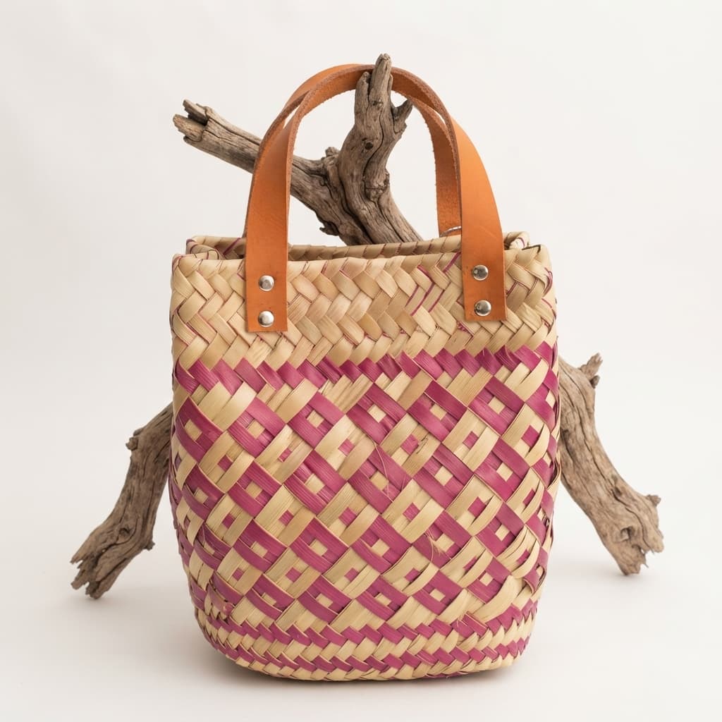 Bolso mini de palma-San Luis Amatlàn, Oaxaca. - Imagen 3