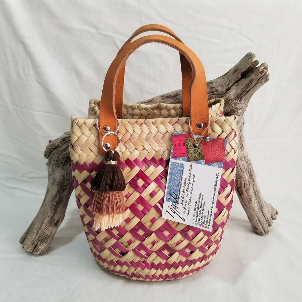 Bolso mini de palma-San Luis Amatlàn, Oaxaca. - Imagen 2