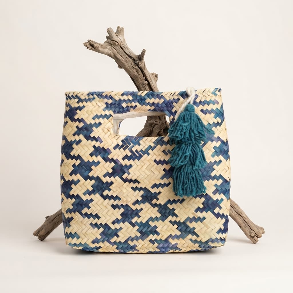 Bolso de mano palma- Puebla, Puebla.