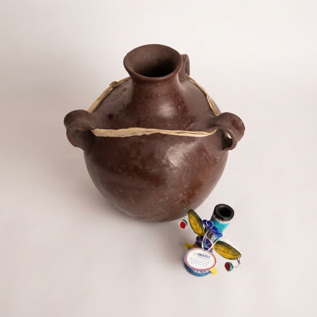 Cántaro Barro Antiguo- Tixtla, Guerrero. - Imagen 2