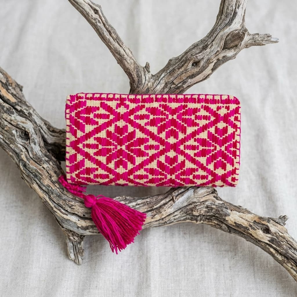 Cartera grande - Mazahua Edo de México