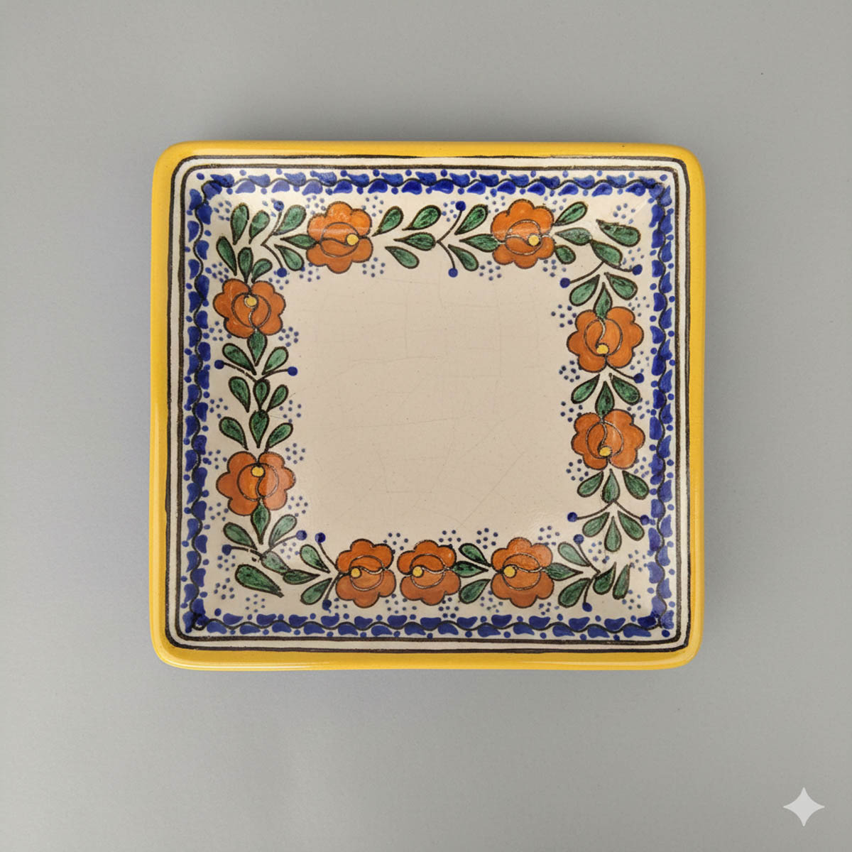 Charola grande talavera "EL ARTE"- Puebla, Puebla. - Imagen 2