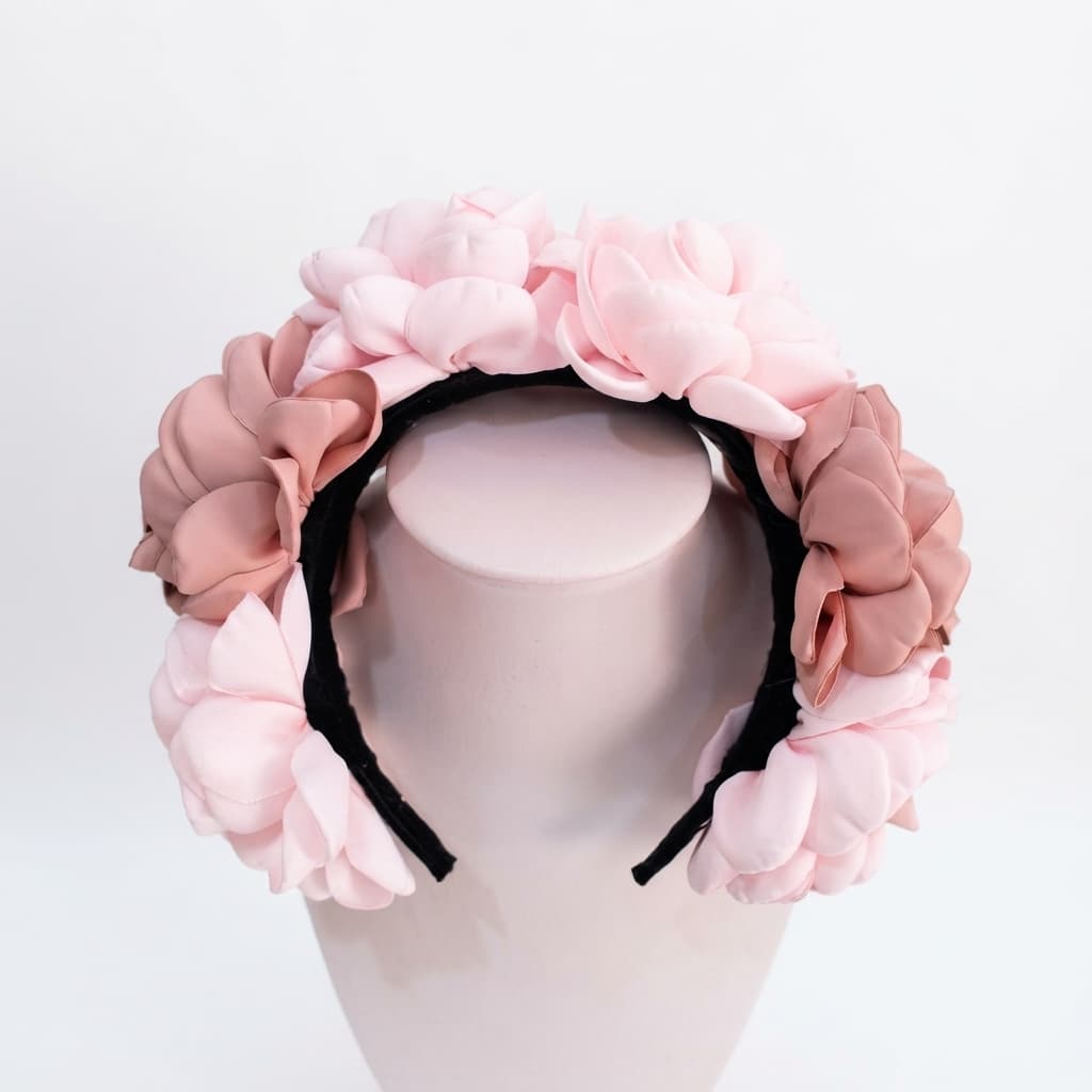 Diadema para dama Floral del Itsmo de Tehuantepec, Oaxaca - Imagen 2