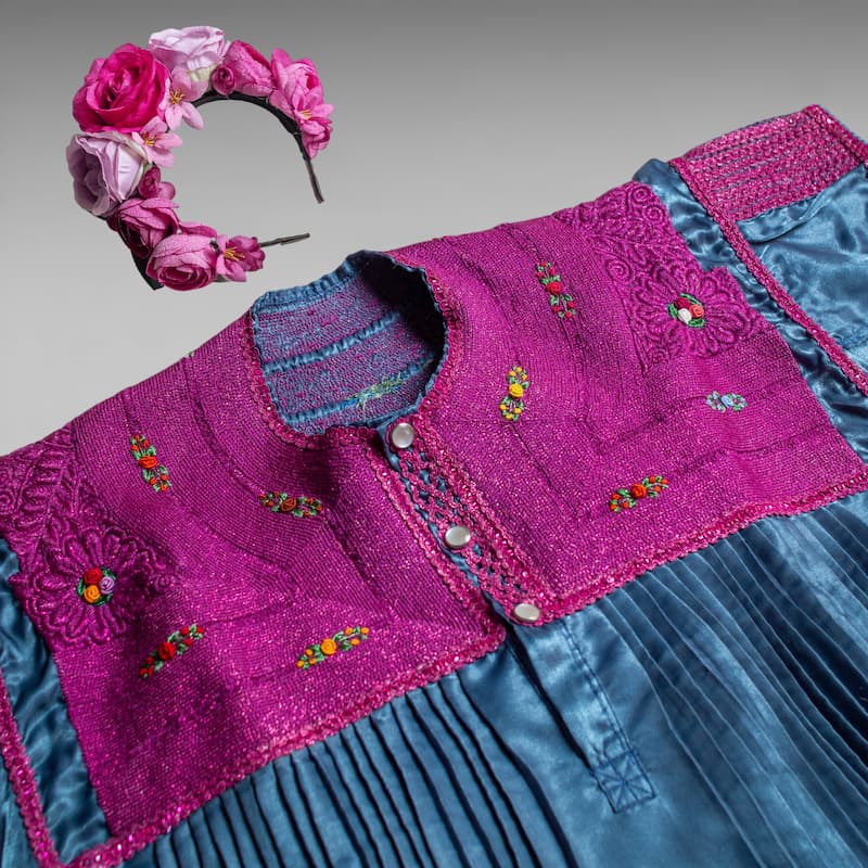 Blusa Tradicional Chamula – San Juan Chamula, Chiapas - Imagen 2