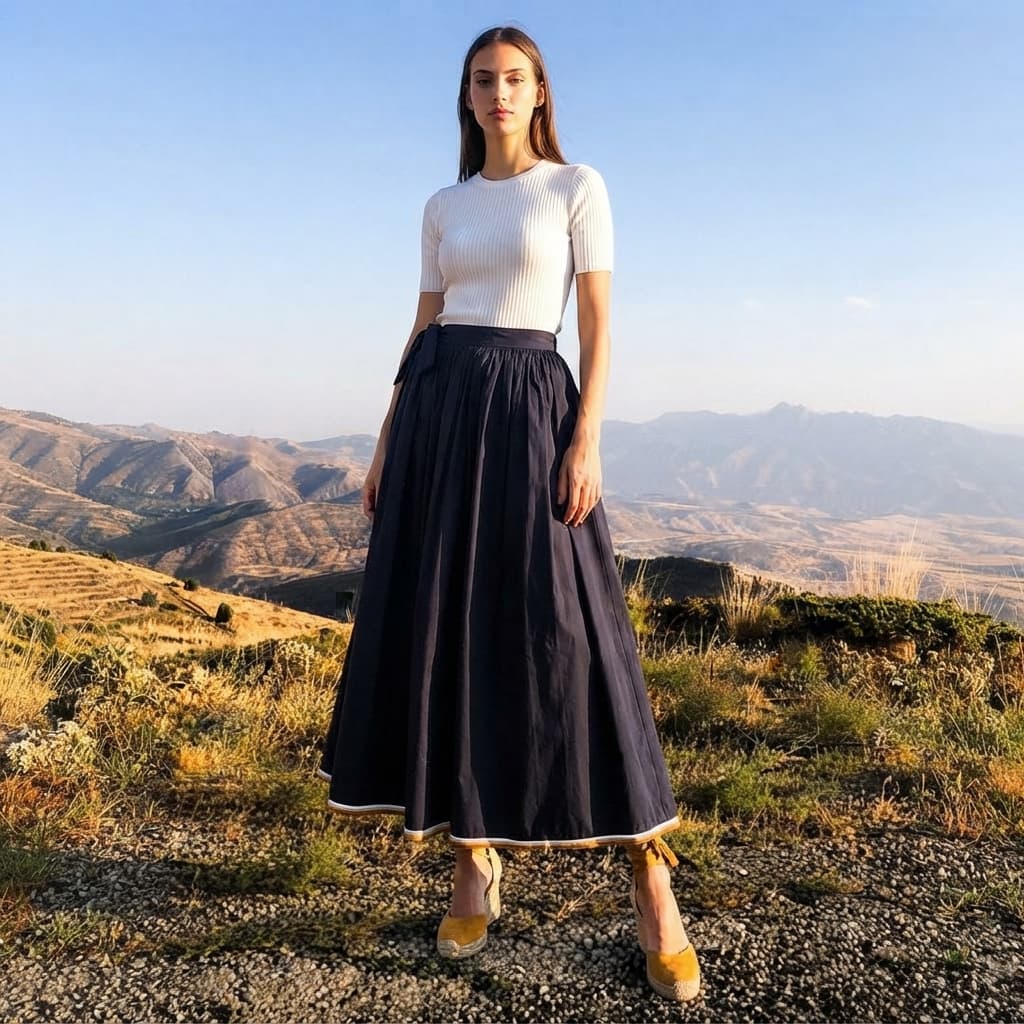 Falda Huichol tradicional, Wixàrika Nayarit.