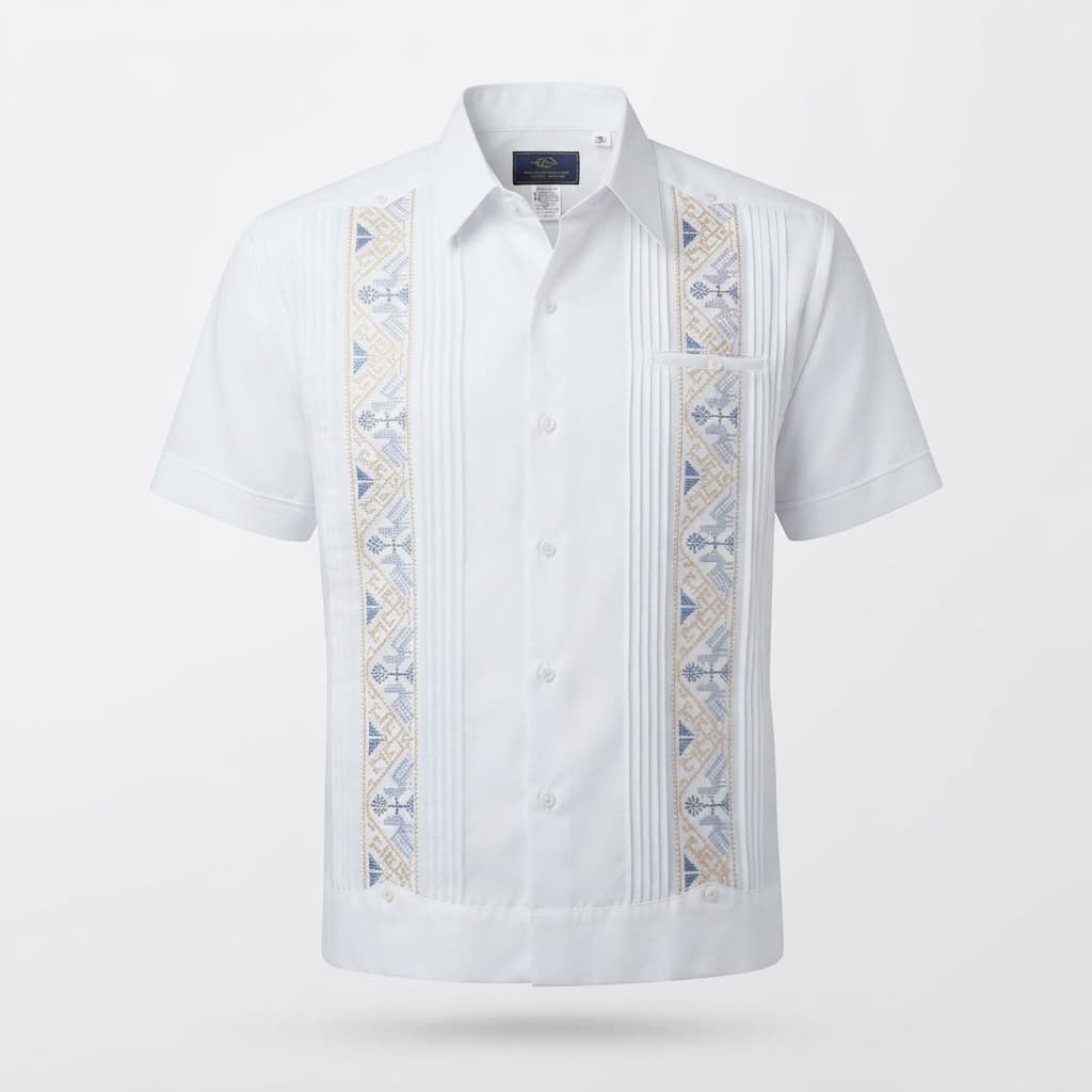 Guayabera tradicional manga corta-Tekit, Yucatàn - Imagen 2