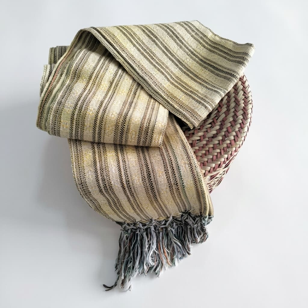 Rebozo telar de pedal- Aztatla, Tlaxcala.