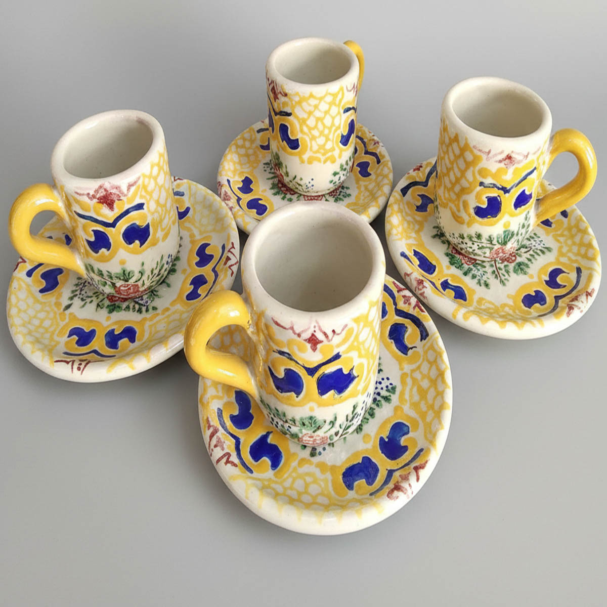 Set juego para café expreso- "El Arte" Puebla, Puebla. - Imagen 3