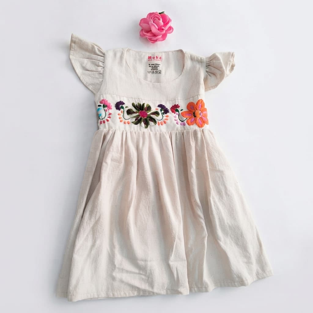 Vestido niña- San Grabiel Chilac, Puebla. - Imagen 4