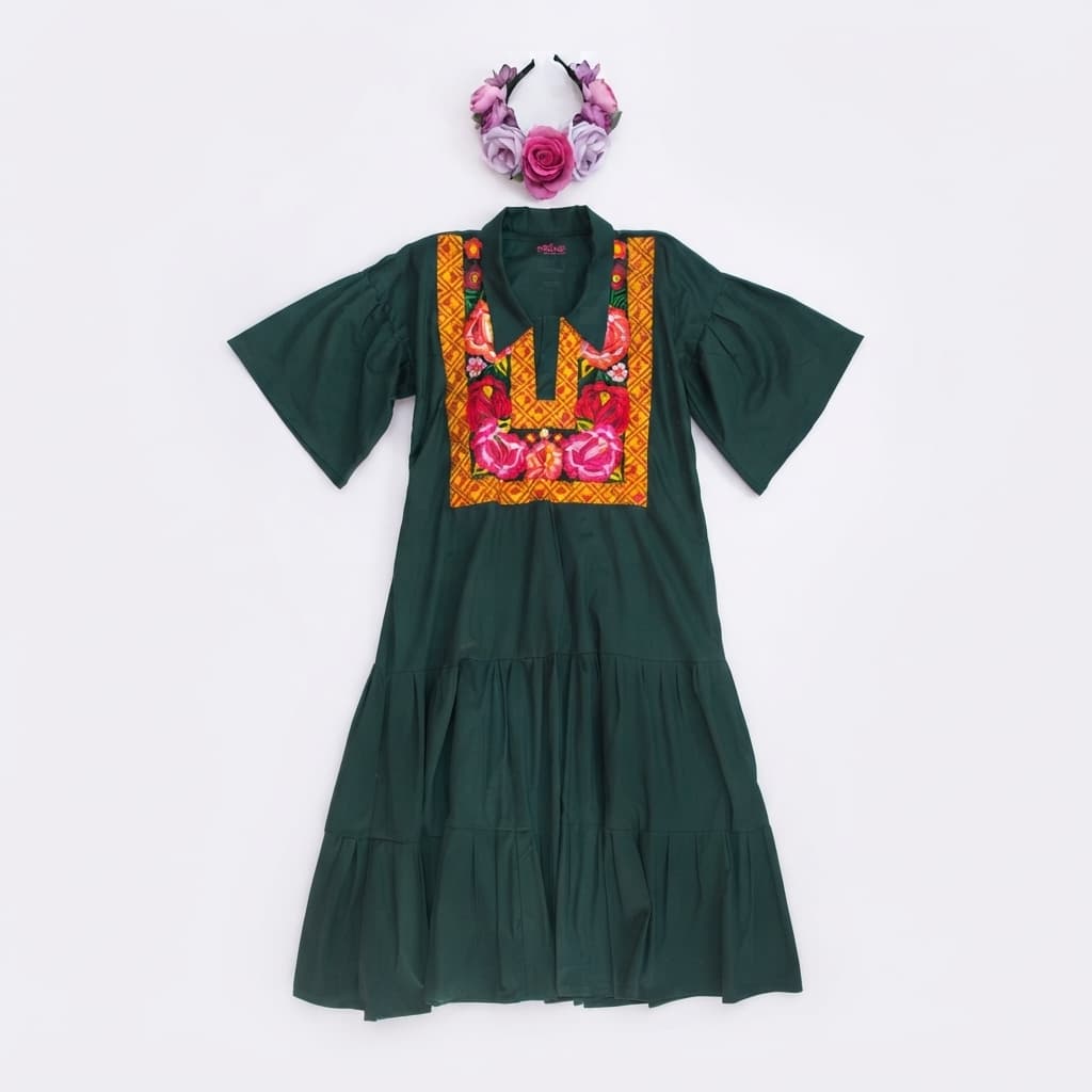 Vestido Contemporáneo - Istmo Tehuantepec, Oaxaca. - Imagen 3