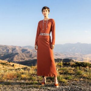 Vestido Contemporáneo Mahe - San Gabriel Chila, Puebla.